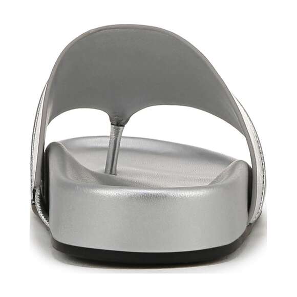 Franco Sarto Brooks Silver Sandal Size 8 New In Box NWT - Picture 7 of 11